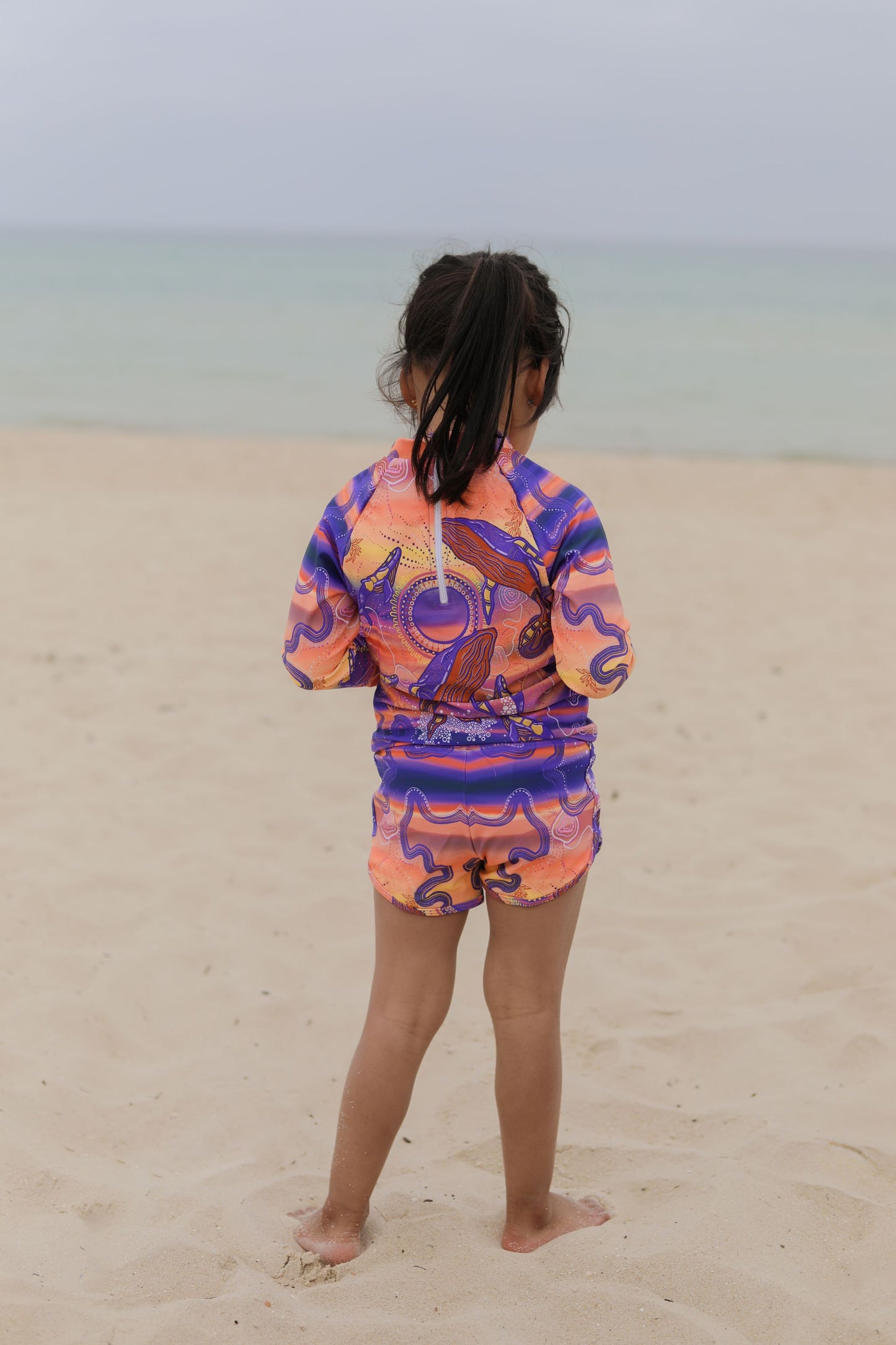 Whale Dreaming Rashie