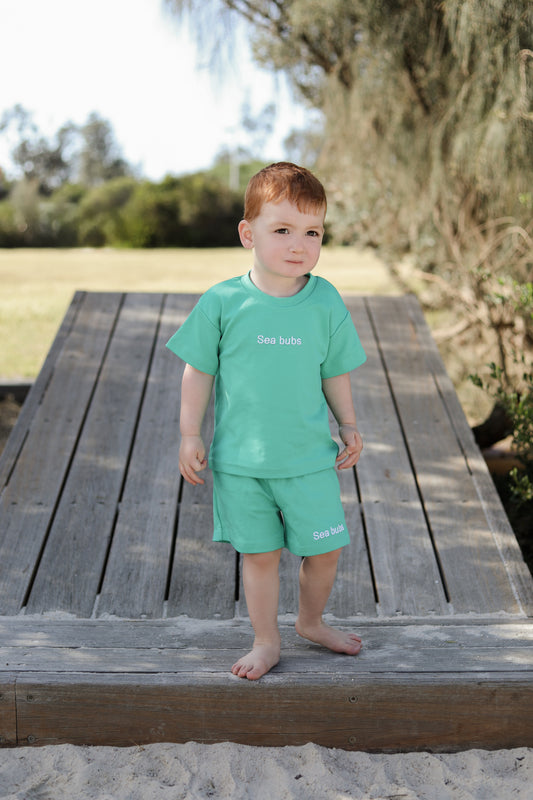 Matching Set - Turquoise Green