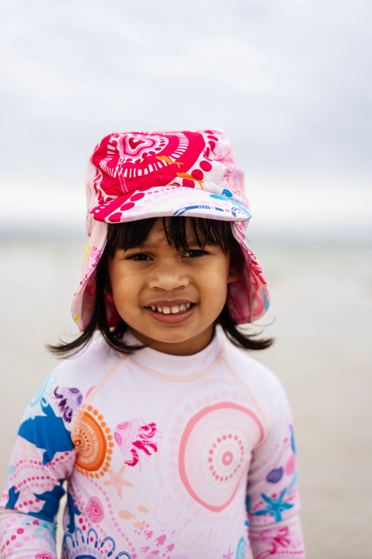 Love of the ocean swim hat