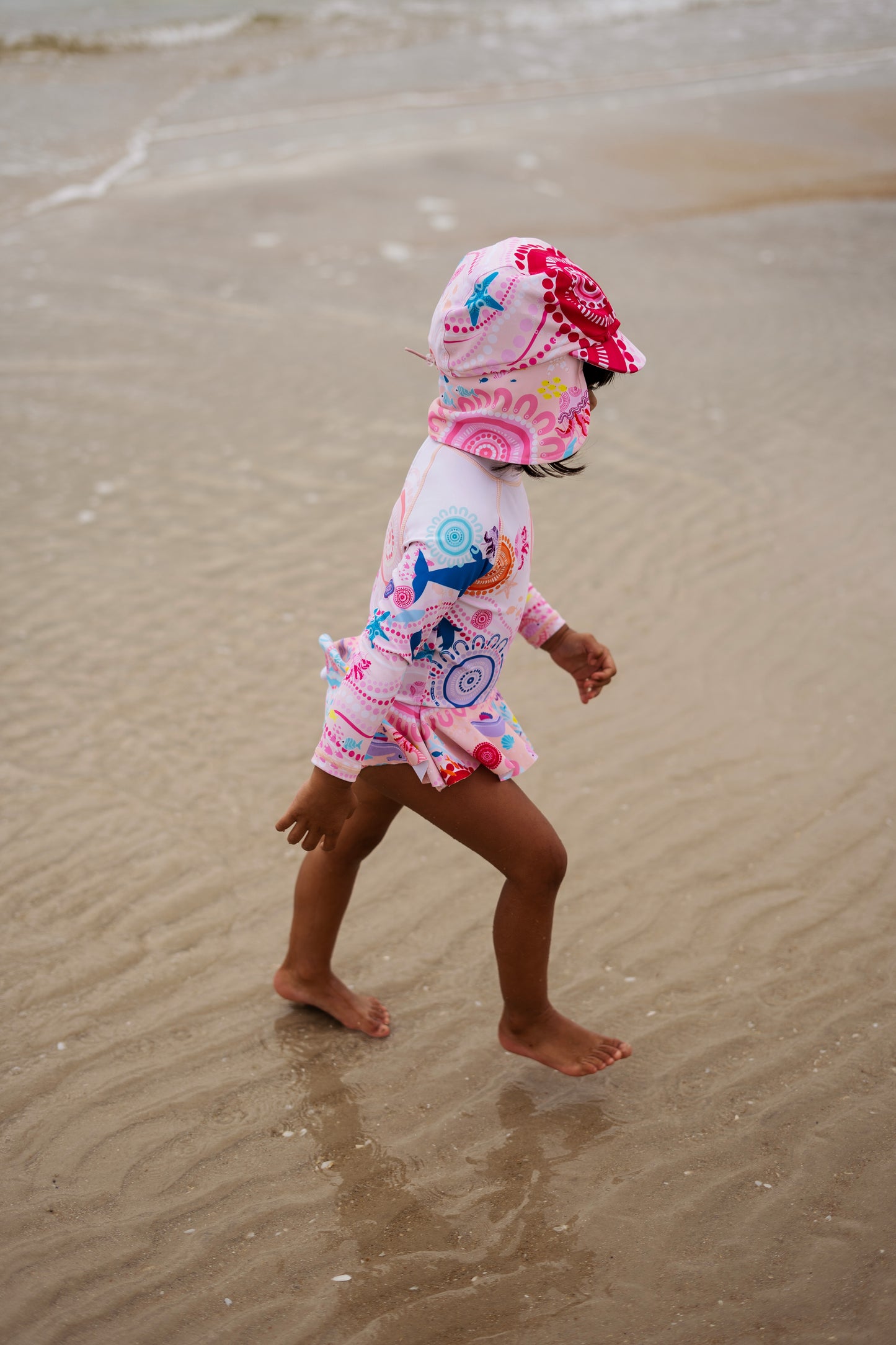Love of the ocean swim hat